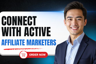 recruit active affiliates marketers to promote your affiliates program