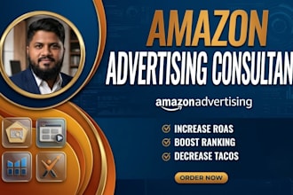 be your amazon PPC consultant and ads expert