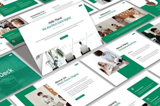 design professional presentation, real estate investor pitch deck listing slide