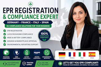 do epr registration and compliance for amazon germany france