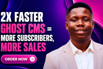 build ghost cms website customize ghost cms theme design ghost cms blog website