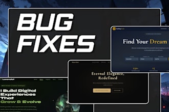 fix, improve, or modify your existing website