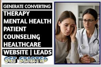 generate therapy leads, mental health counselling, healthcare website