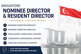 provide singapore nominee director and resident director services