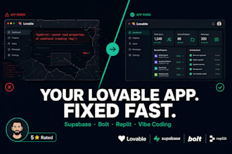fix lovable ai vibe coding app lovable dev supabase bug replit ai bolt oauth