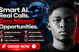 build gohighlevel voice ai agent, workflow automation and ai receptionist