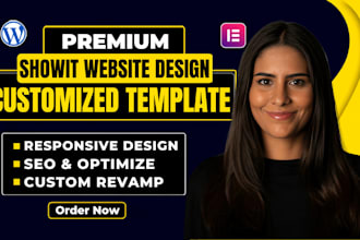 design or revamp your showit website and customize your showit templates