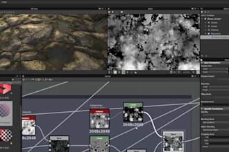 create 3d models and pbr materials with substance designer