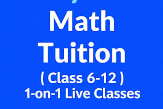 teach physics and math online for students