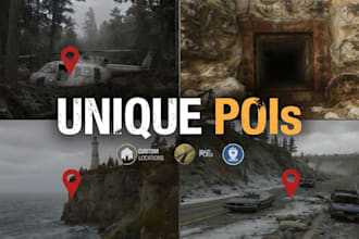 create dayz map location and unique points of interest