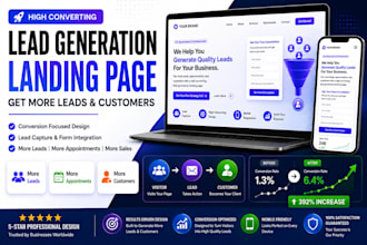 build a lead generation landing page for your business