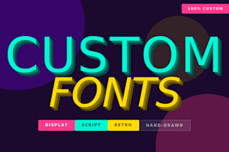 design minimalist typo font lettering typographic typeface custom fonts wordmark