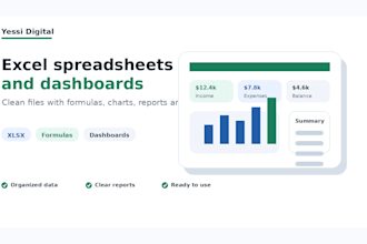 create spreadsheets and dashboards