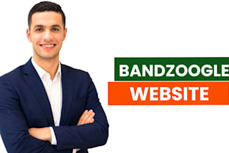 bandzoogle store, design bandzoogle website, bandzoogle page, merch