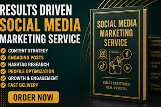 create and manage a results driven social media marketing strategy