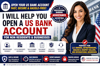 open US bank account for foreign entrepreneurs llc use
