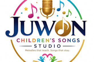 write, sing and produce children song, kids song