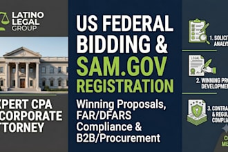 manage sam gov registration and federal proposals