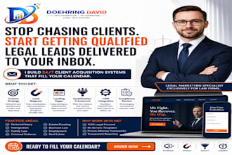 build a legal lead generation system lawyer marketing for law firms and attorney