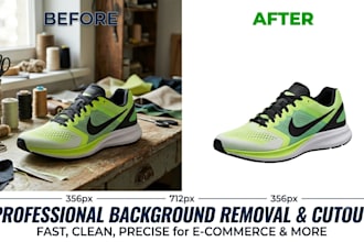 do amazon product photo editing, background removal and white bg