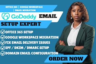 setup godaddy email office 365 workspace migration godaddy fix godaddy email
