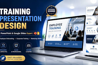 design engaging training presentations and professional powerpoint slides