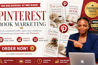 do printerest marketing for amazon kdp book promotion and traffic