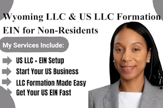 do wyoming llc US llc, get ein for resident and non residents