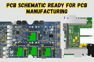 design professional pcb schematic and layout ready for pcb manufacturing