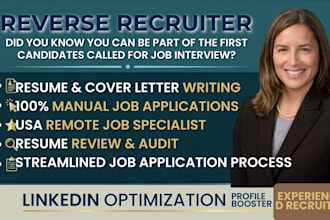 be your reverse recruiter for tech and saas role