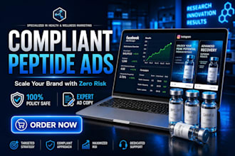 solve peptide ads issues run peptide ads peptide fb ig social media ads campaign