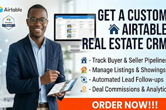 build an airtable CRM and manage your airtable real estate airtable database