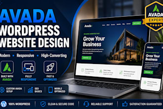 setup wordpress avada theme