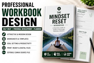 self help personal development mindset productivity and goal setting workbook