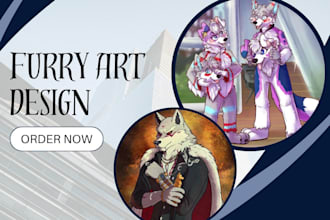 draw your furry, fursona or anthro character in sfw or nsfw