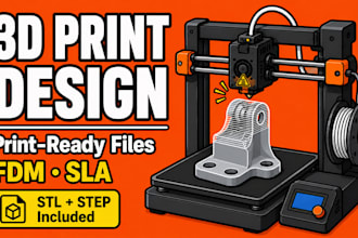 design and optimize parts for 3d printing and rapid prototyping