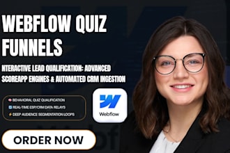 integrate webflow with scoreapp quiz for webflow website automated lead capture
