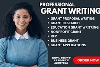 grant proposal writing nonprofit grant writing grant research, grant application