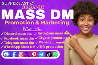 mass dm discord mass dm instagram mass dm telegram promotion whatsapp mass dm