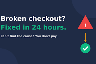 fix your stripe, webhook, API, or automation error in 24 hours
