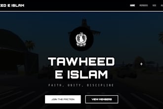 create a custom gaming community website