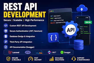 integrate third party apis and build custom apis