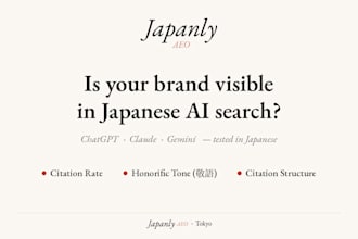 audit how chatgpt recommends your brand in japanese