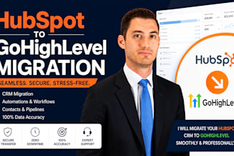 migrate hubspot CRM data and automation to gohighlevel