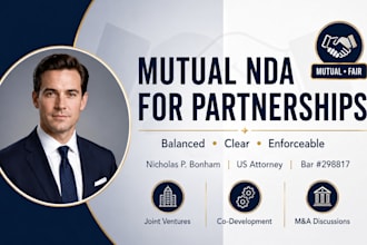 draft a professional mutual nda legal agreement as a US attorney legal contract