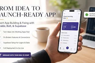 build, fix, and deploy your ai app or website using lovable, bolt, and supabase