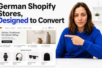 design german shopify store design with klarna and  german shopify gdpr setup