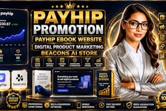 setup beacons ai, payhip promotion, payhip website, stan store marketing funnels