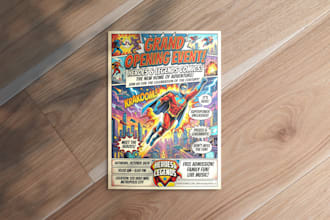 create stunning flyer design for advertising and promotions