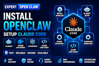 install openclaw setup claude code expert ai agents docker deployment automation
